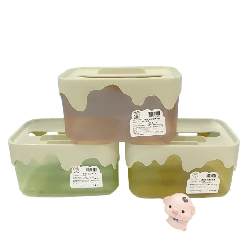 Transparent Multifunctional Tissue Box
