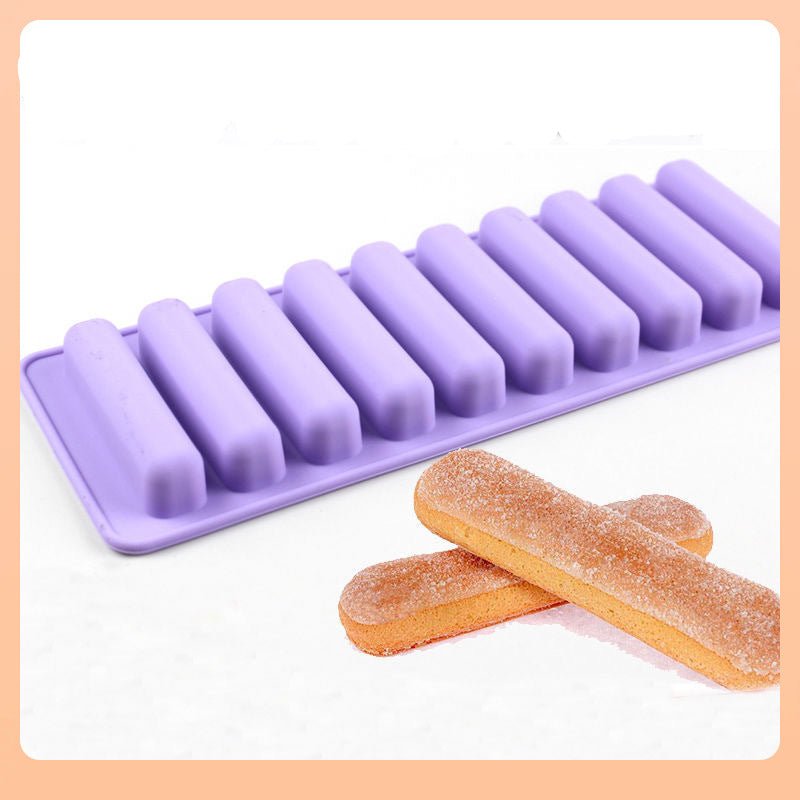 1 Pc - 10 Grid Silicone Bottle Ice Stick Tray
