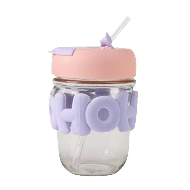 OHO Drinking Cup with Sleeve Glass Cup