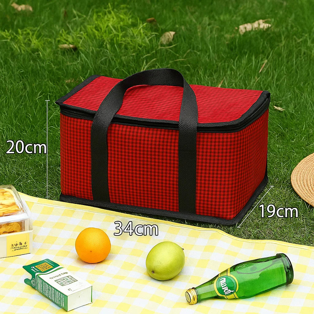 Insulated Picnic Tiffin Food Bag Large Size
