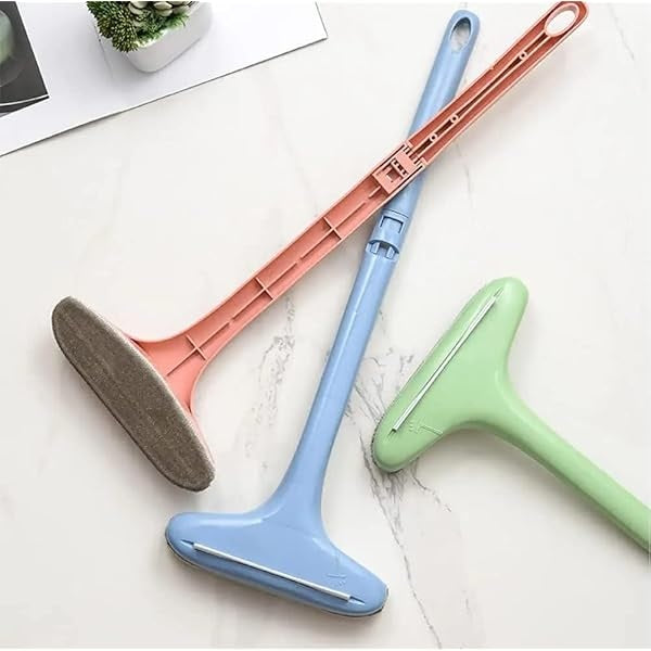 2in1 Mesh Cleaning & Wiper With Long Handle
