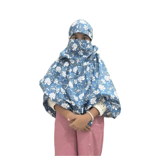Printed Scarf Cum Mask With Face Cover Sun Protection (Random Print)