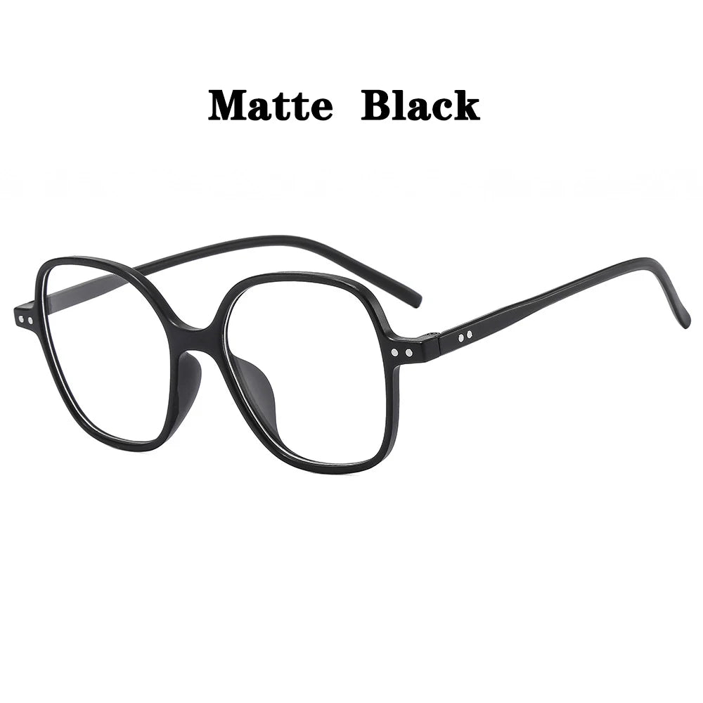 2023 Fashion unisex Round Plain glasses for men women pc frame glasses for party eyeglasses eyewear Optical glasses
