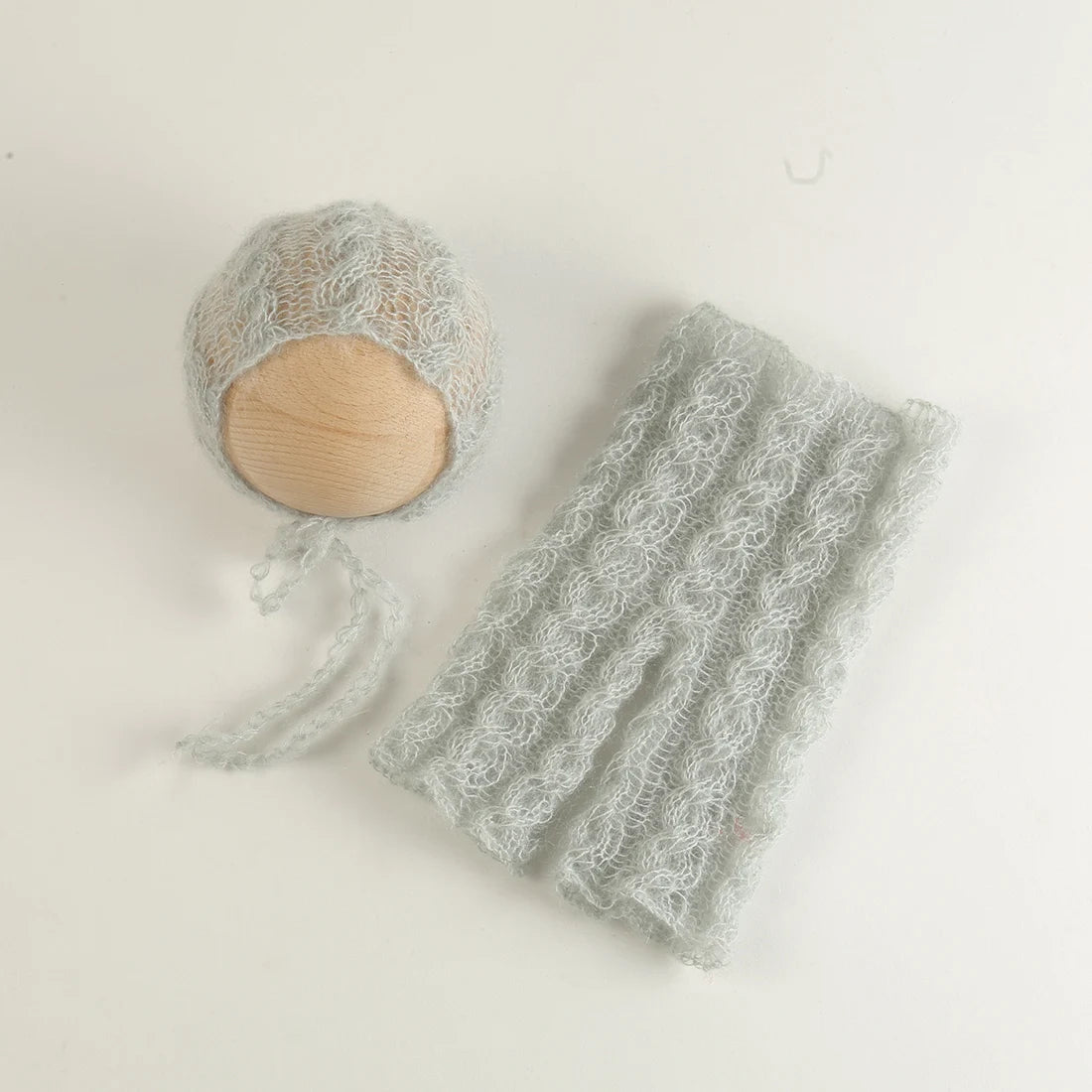 Knitted Newborn Dinosaur Romper Outfit Photography Props Crochet Baby Cartoon Animal Clothes Hat Sets Photography Accessories