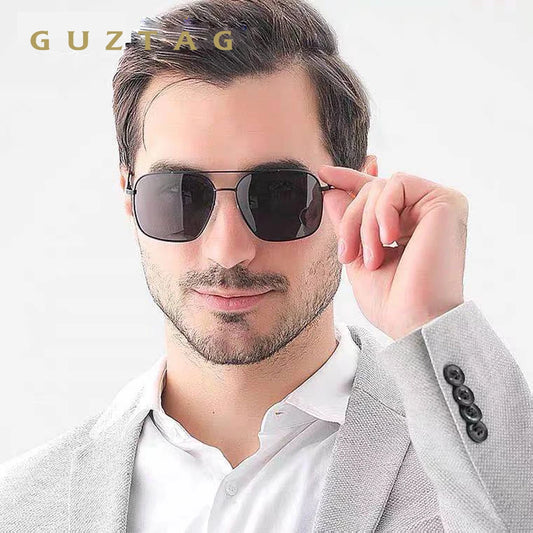 GUZTAG Men Gradient Sunglasses UV400 Lens Classic Square Sun Glasses For Outdoor Sports Driving Traveling Fishing G98015
