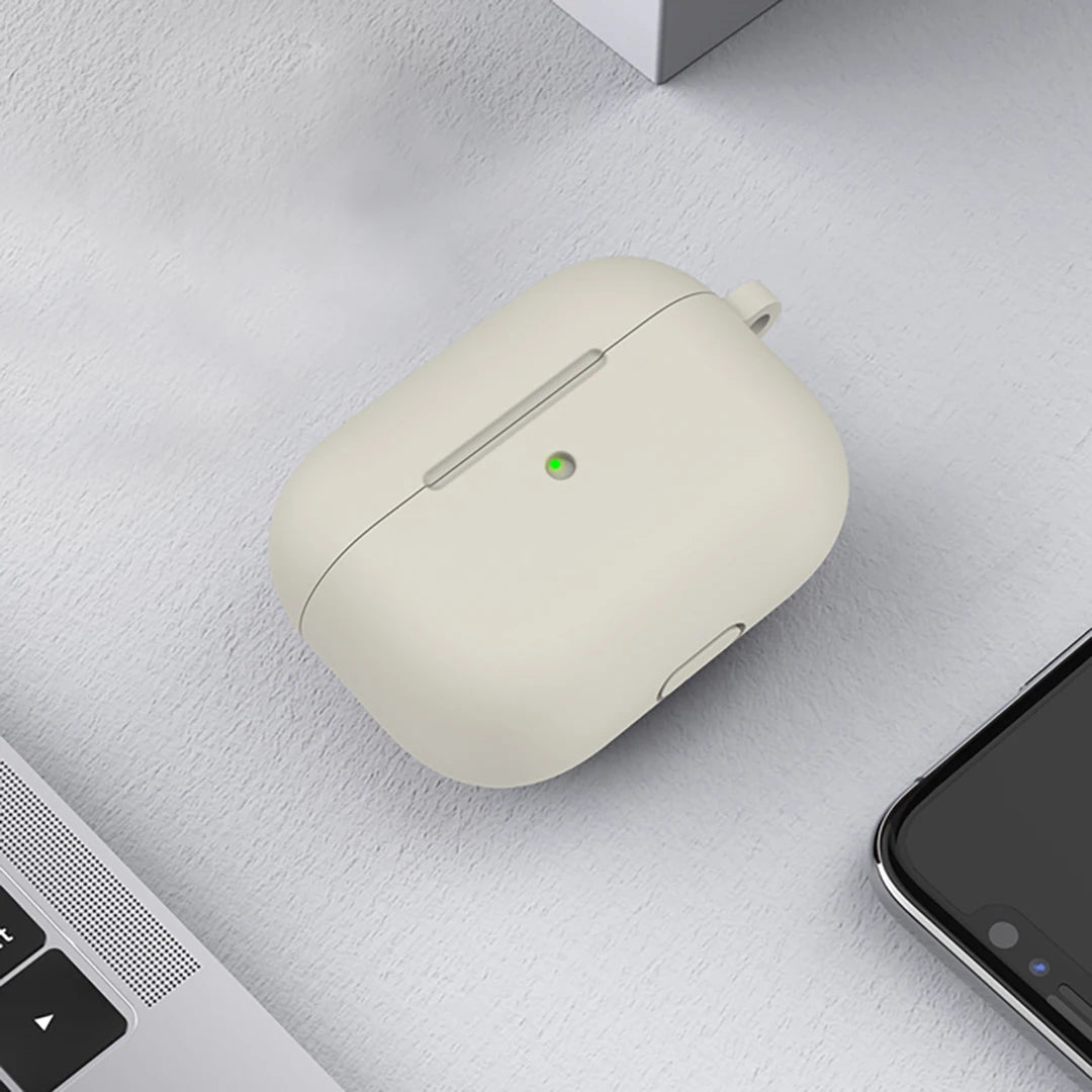 Casos de silicone macio para apple airpods 4 bluetooth sem fio fone de ouvido capa para airpods 4 cor doce ultra-fino capa protetora