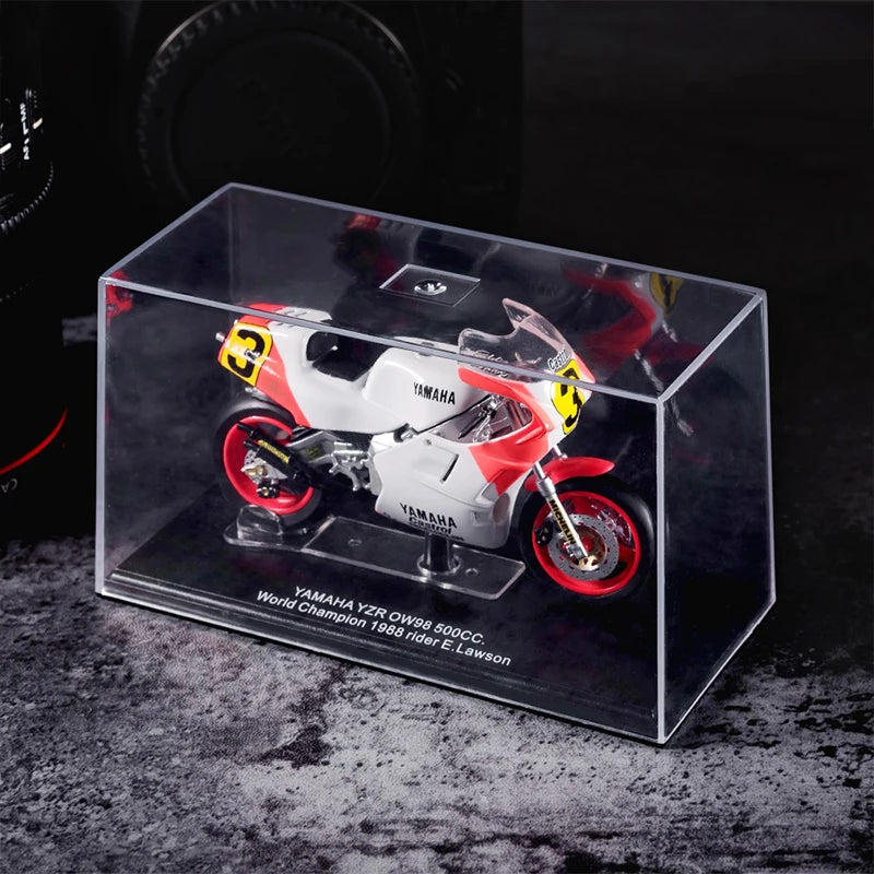 Honda NSR500cc Metal Simulation Two-stroke Motorcycle Sports Motorcycle Model Boutique Collection with Acrylic Display Box