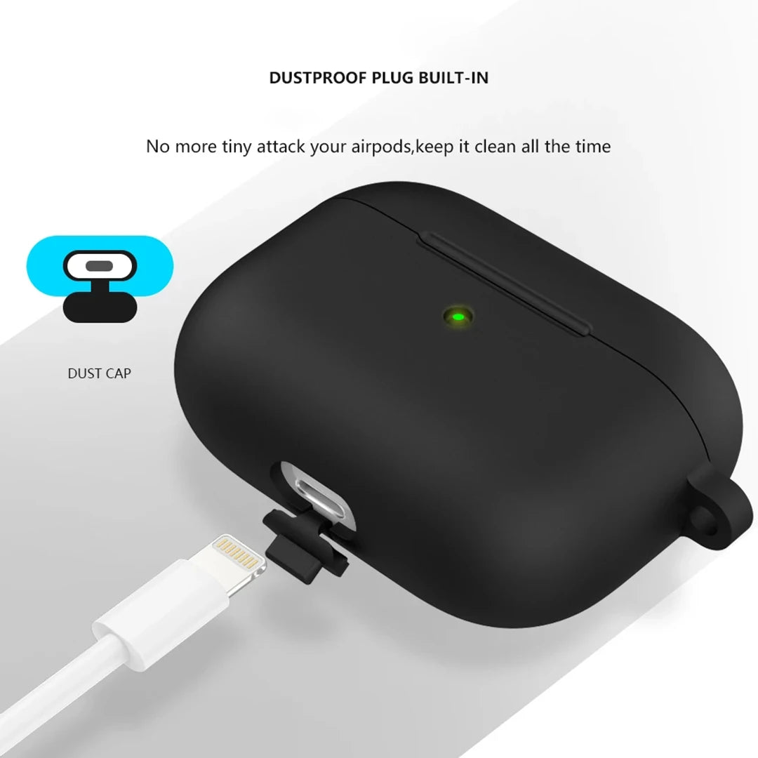 Casos de silicone macio para apple airpods 4 bluetooth sem fio fone de ouvido capa para airpods 4 cor doce ultra-fino capa protetora