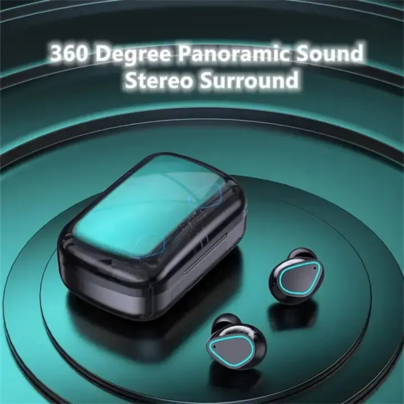 2023 New Bluetooth 5.2 Wireless TWS Earphone Smart Touch Call Headset Waterproof Noise Canceling Headphones for All Smartphones