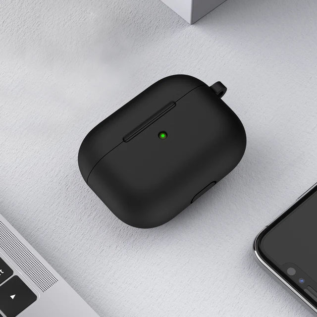 Casos de silicone macio para apple airpods 4 bluetooth sem fio fone de ouvido capa para airpods 4 cor doce ultra-fino capa protetora