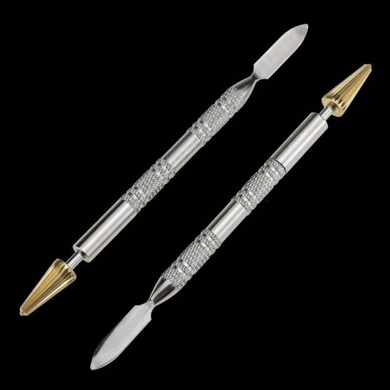 Aplicador de rolo de pintura de borda de couro, ferramenta de acabamento a óleo, faça você mesmo, caneta de pintura de tintura de couro, acessórios de ferramentas artesanais de couro