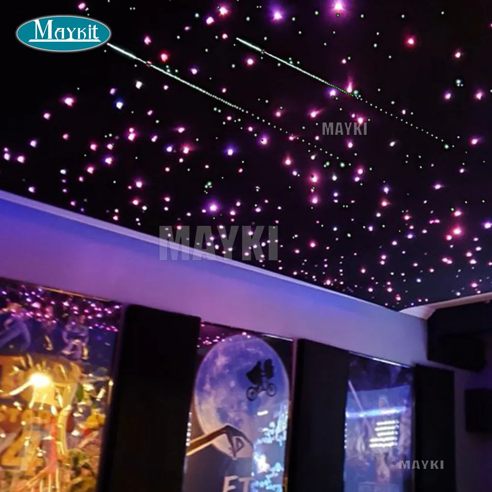 Motor de fibra óptica LED, cor branca, cintilação, cinema de teto doméstico, reunião, 5W, LEA-501