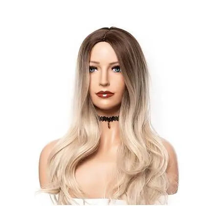 Female Realistic Head Mannequin with Shoulder, No Wig Display Model, Dark Brown and Beige Colors,for Hat Glasses, E185, 20Style