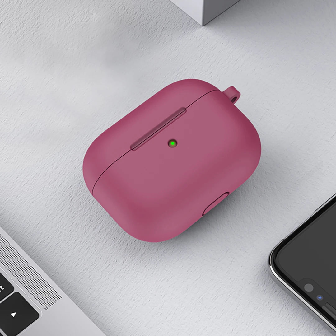 Casos de silicone macio para apple airpods 4 bluetooth sem fio fone de ouvido capa para airpods 4 cor doce ultra-fino capa protetora