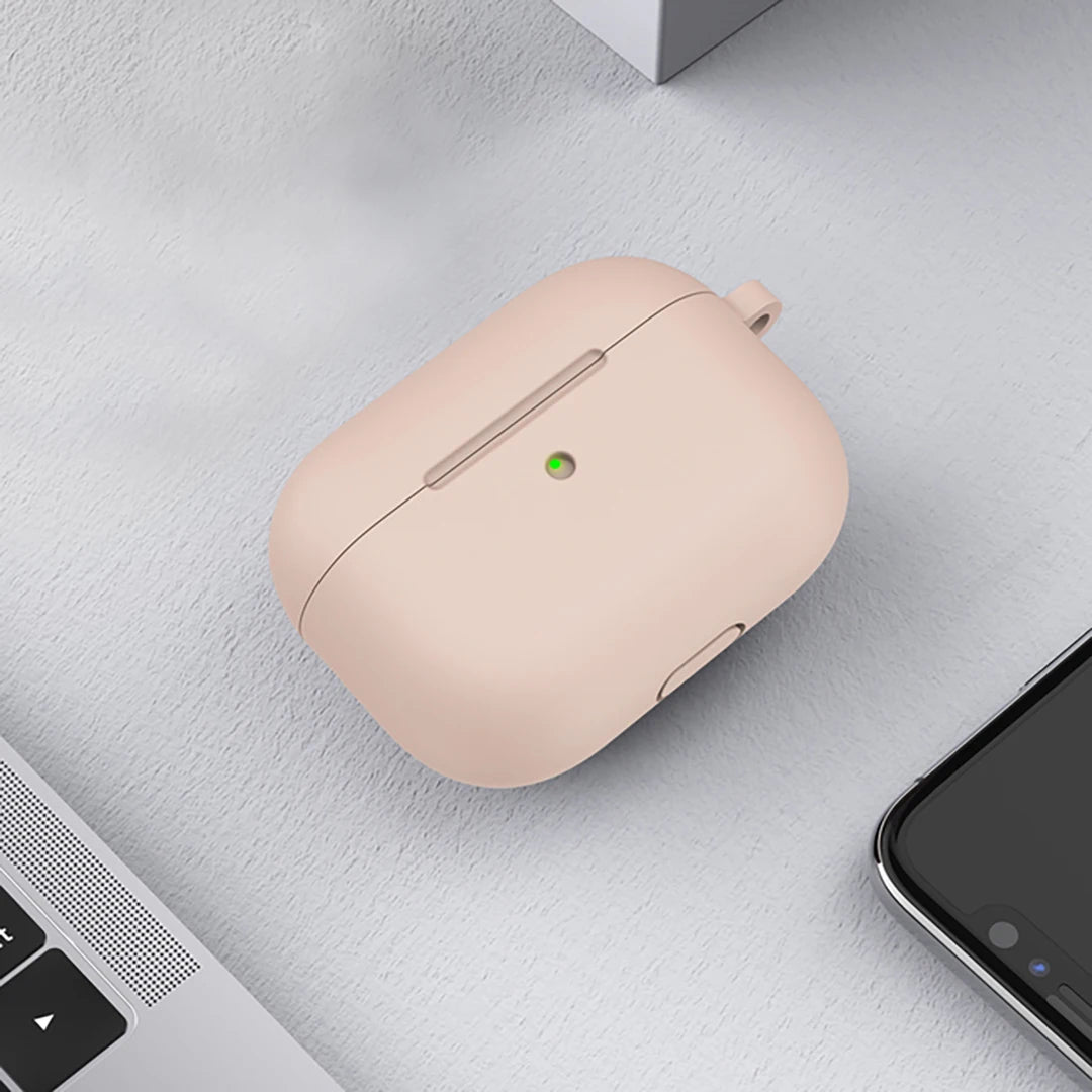 Casos de silicone macio para apple airpods 4 bluetooth sem fio fone de ouvido capa para airpods 4 cor doce ultra-fino capa protetora