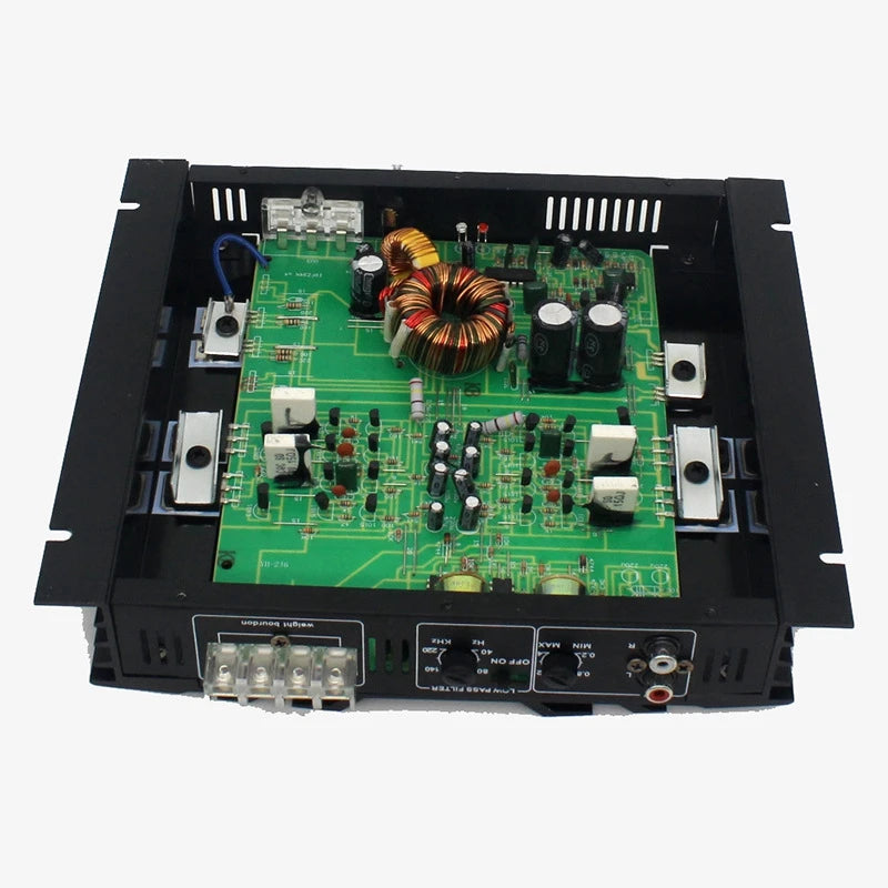 12V Car amplifier 2-way C-236 high-power 300W car amplifier bass Maximum power 3000W