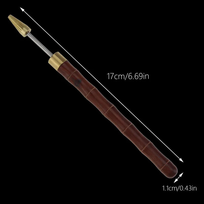 Aplicador de rolo de pintura de borda de couro, ferramenta de acabamento a óleo, faça você mesmo, caneta de pintura de tintura de couro, acessórios de ferramentas artesanais de couro