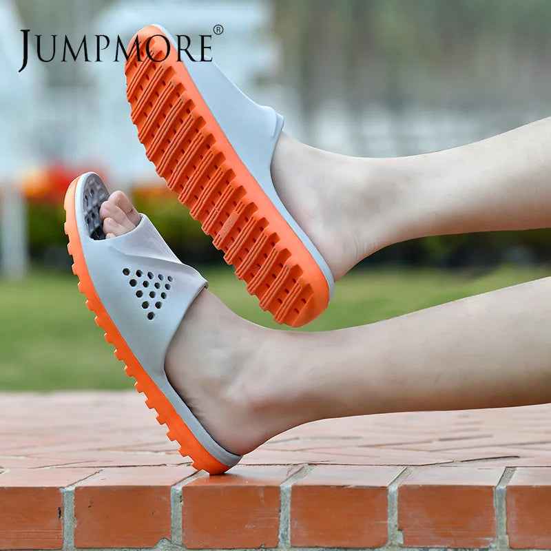 ARTEMISIA Outdoor Slippers Men Summer Holiday Couple Shoes Soft Eva Sandals Size 34-50