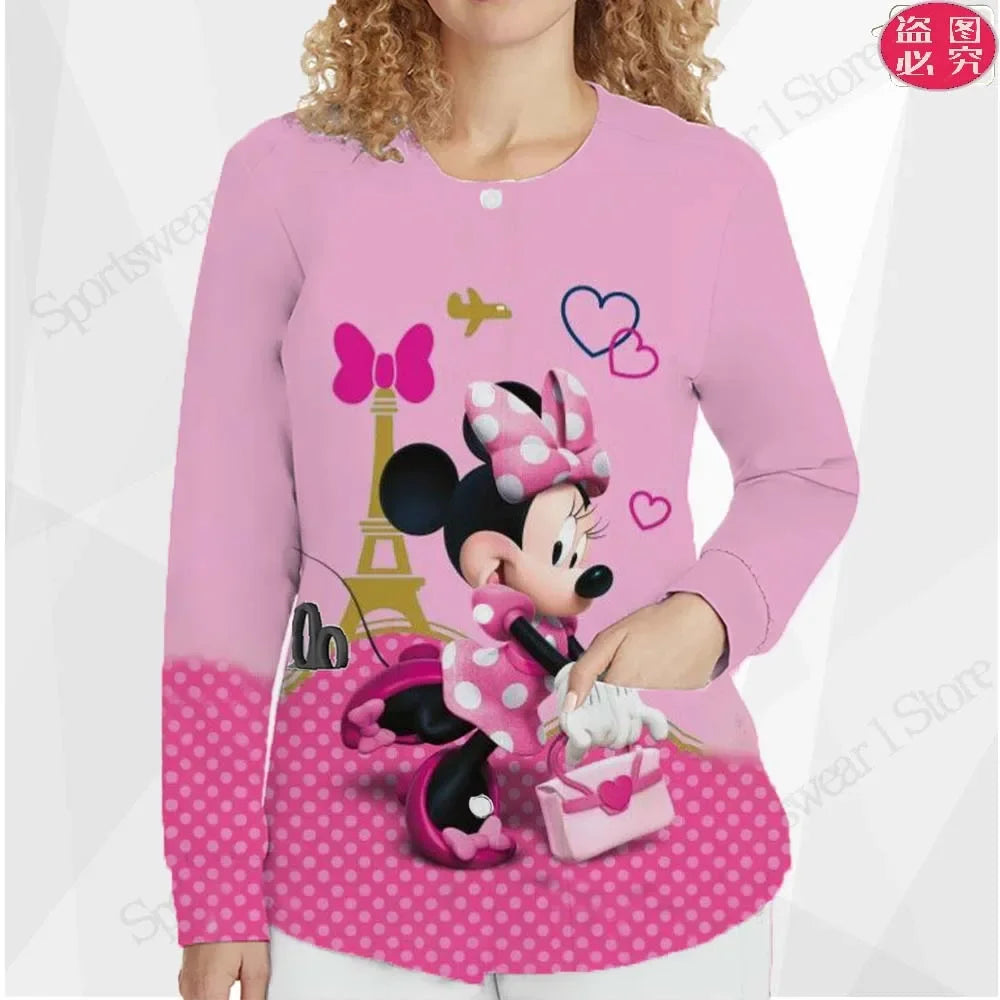 Pocket Clothing Female Clothes With Free Shipping Cardigan Winter Jackets for Women 2023 Korean Autumn Round Neck Button Anorak