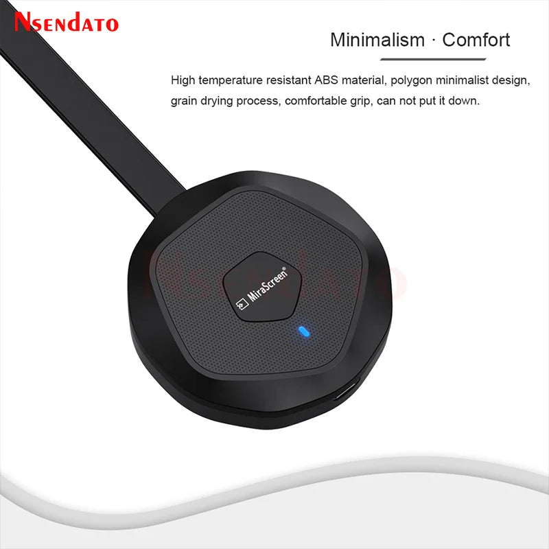 Mirascreen G28 2.4G/5G Wireless WiFi Display TV Dongle Receiver HDMI-compatible TV Stick for DLNA Miracast Android IOS Windows