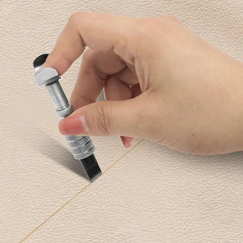 DIY Adjustable Manual Rotary Tools Leather Carving Swivel Knife Blade Tools Set Leathercraft Leather Carving Swivel Knife Blade