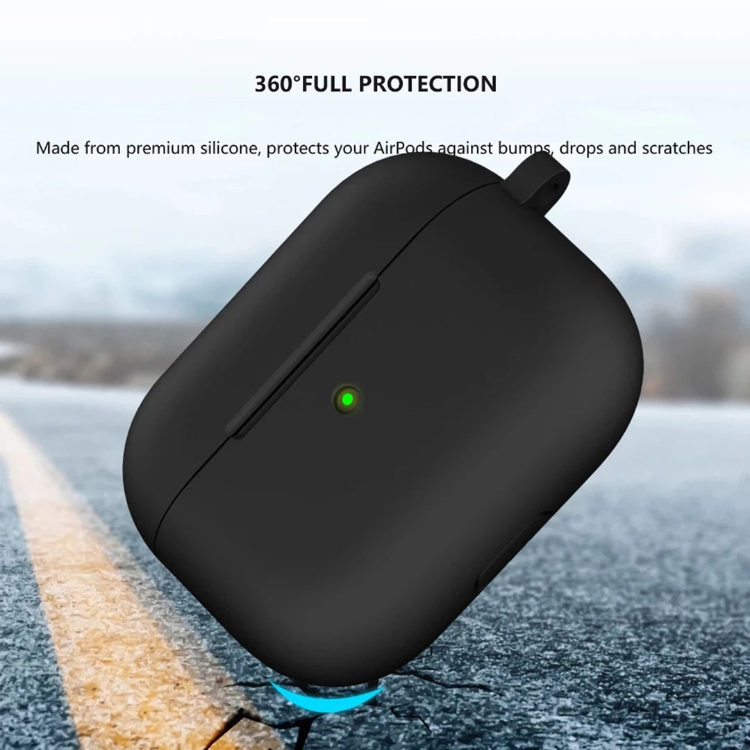 Casos de silicone macio para apple airpods 4 bluetooth sem fio fone de ouvido capa para airpods 4 cor doce ultra-fino capa protetora