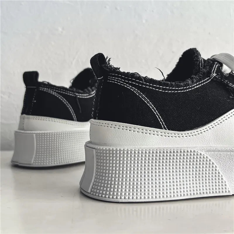 Baskets confortables pour hommes, chaussures décontractées à la mode