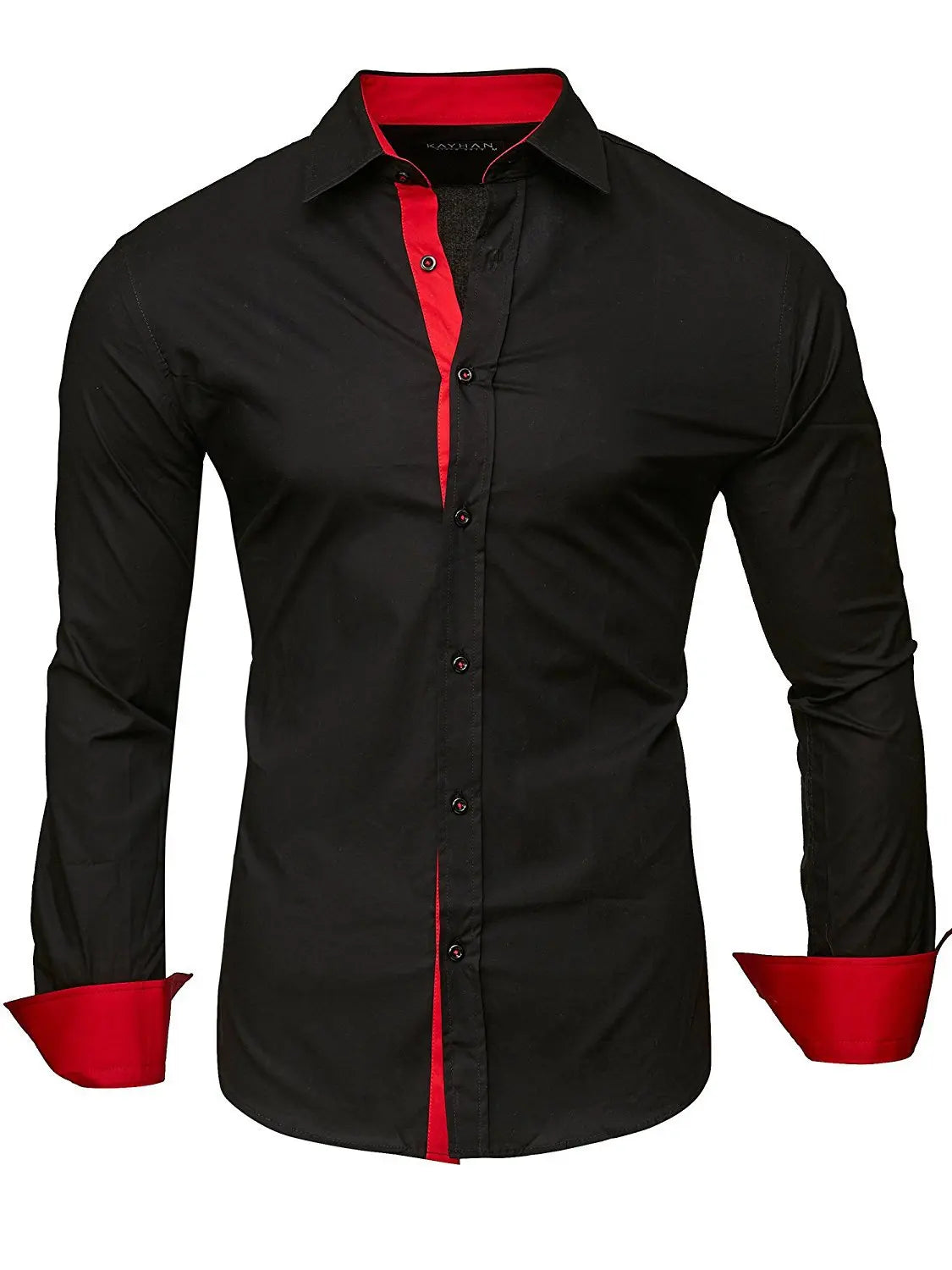 Men's Shirt Business Casual Slim Fit Formal Long-sleeved Shirt Male Classic Shirts Wedding Party Tops Blouse Camisa Masculina