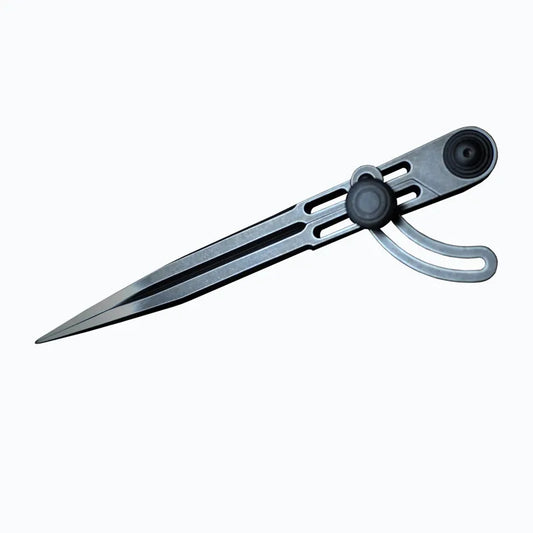 DIY Leather Craft Tools Leather Wing Dividers Adjustable Spacing Gauge Fully Polished Scribe 3Cr13 Stainless Steel HRC50