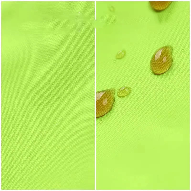 Men Workwear High Visibility Work Jacket Coat Reflective Safety Hooded Coat Wrok Clothing Warm Winter Jackets with Fleece Linner