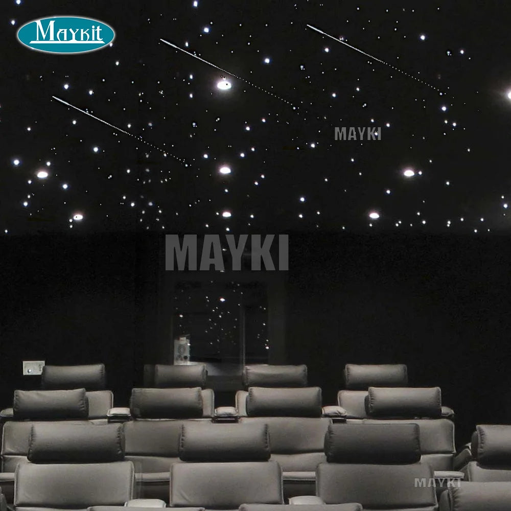 Motor de fibra óptica LED, cor branca, cintilação, cinema de teto doméstico, reunião, 5W, LEA-501