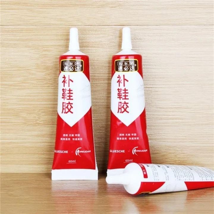 Shoe Repair Glue – 60ml Strong Adhesive for Leather, Rubber & Fabric