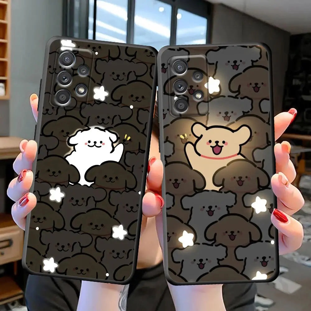 Funda Case For Samsung Galaxy S23 S22 S21 S20 FE S10 S24 LITE S9 S8 PLUS ULTRA 5G Phone Case Shell Cover Cute cartoon animals