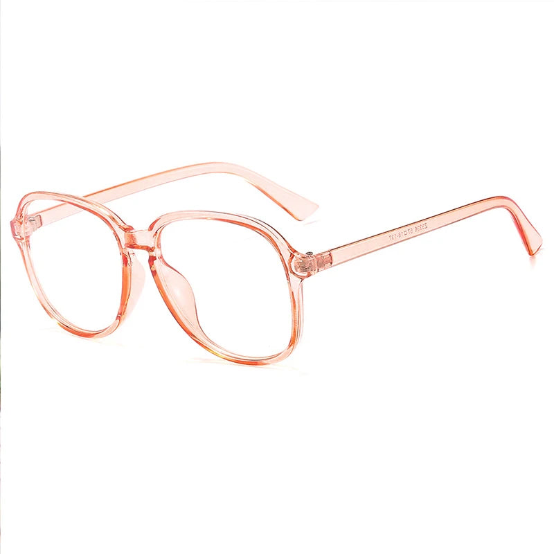 Lunettes rondes Anti-lumière bleue pour hommes et femmes, monture transparente pour ordinateur, verres optiques, nouvelle collection 2021