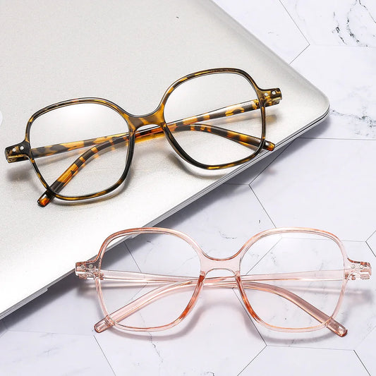 2023 Fashion unisex Round Plain glasses for men women pc frame glasses for party eyeglasses eyewear Optical glasses