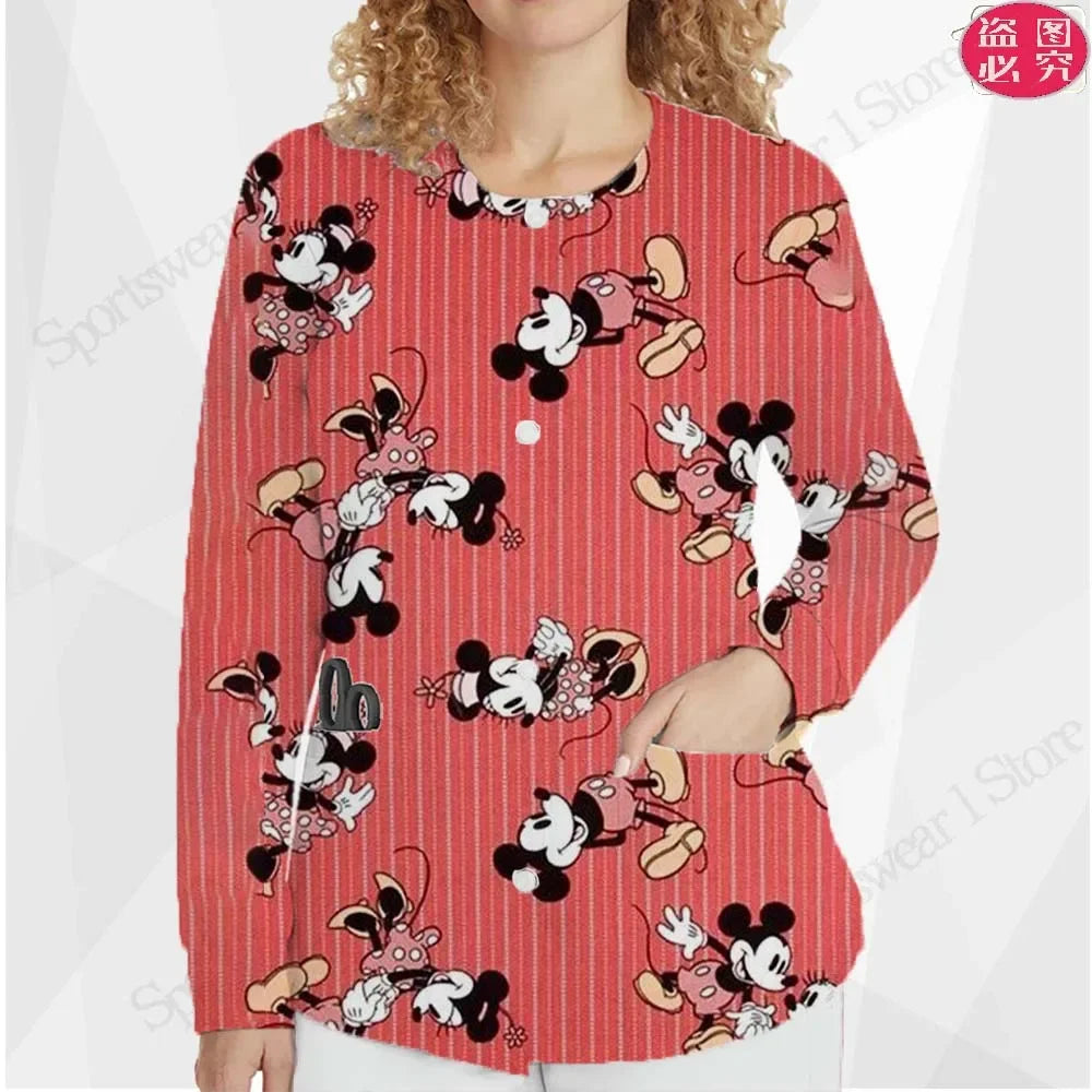 Pocket Clothing Female Clothes With Free Shipping Cardigan Winter Jackets for Women 2023 Korean Autumn Round Neck Button Anorak