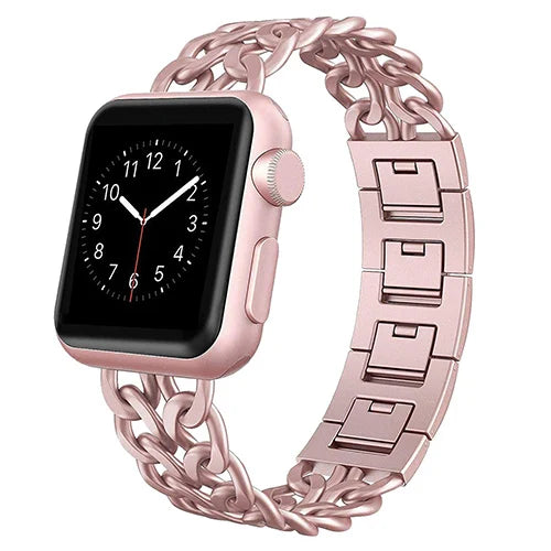 Stainless Strap for Apple Watch Ultra 87654SE Band Metal Bracelet Wristband for iWatch Series 49mm 45mm 41mm 44mm 40mm 38mm 42mm
