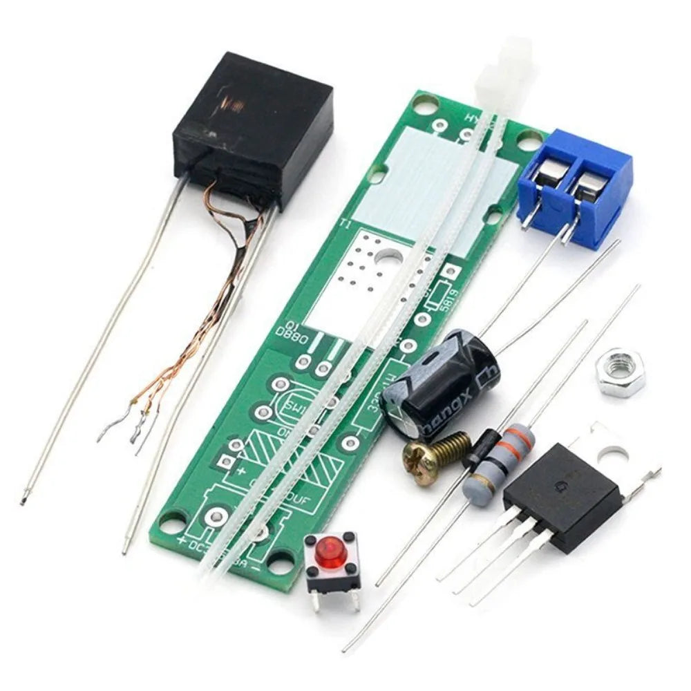 DC3-5V DIY Kit High Voltage Generator Arc Igniter Lighter Kit for DIY Electronic Production Suite