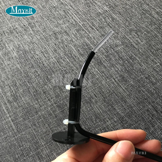 Suporte de fixação plástica para piso estrelado, jaqueta preta, cabo de fibra óptica, piscina