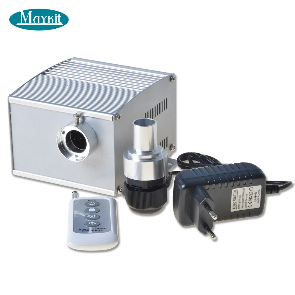 Motor de fibra óptica LED, cor branca, cintilação, cinema de teto doméstico, reunião, 5W, LEA-501