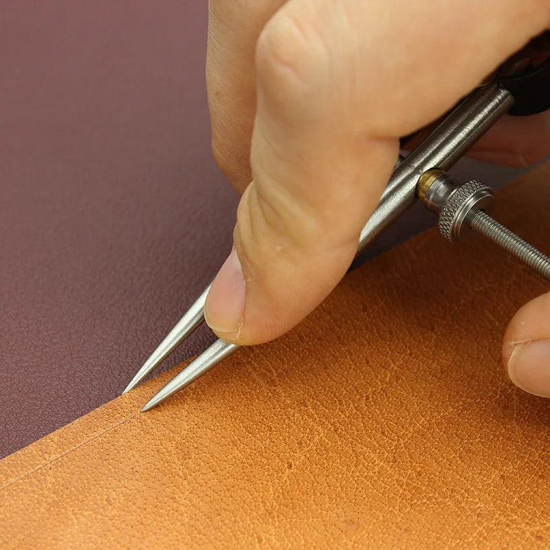BAVER Leather Craft Adjustable Wing Divider Spacing Compass Precision Drawing Tools