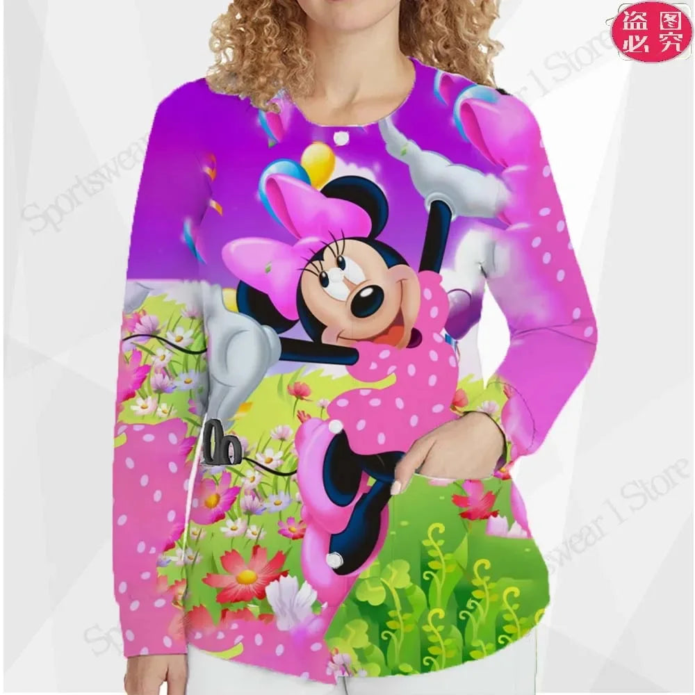 Pocket Clothing Female Clothes With Free Shipping Cardigan Winter Jackets for Women 2023 Korean Autumn Round Neck Button Anorak