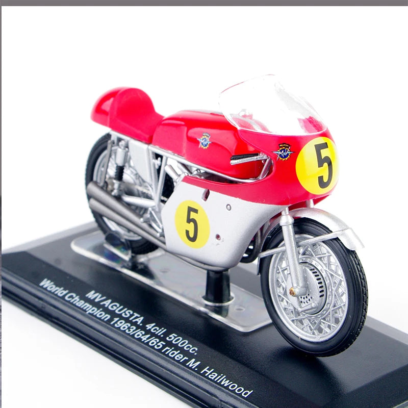 Honda NSR500cc Metal Simulation Two-stroke Motorcycle Sports Motorcycle Model Boutique Collection with Acrylic Display Box