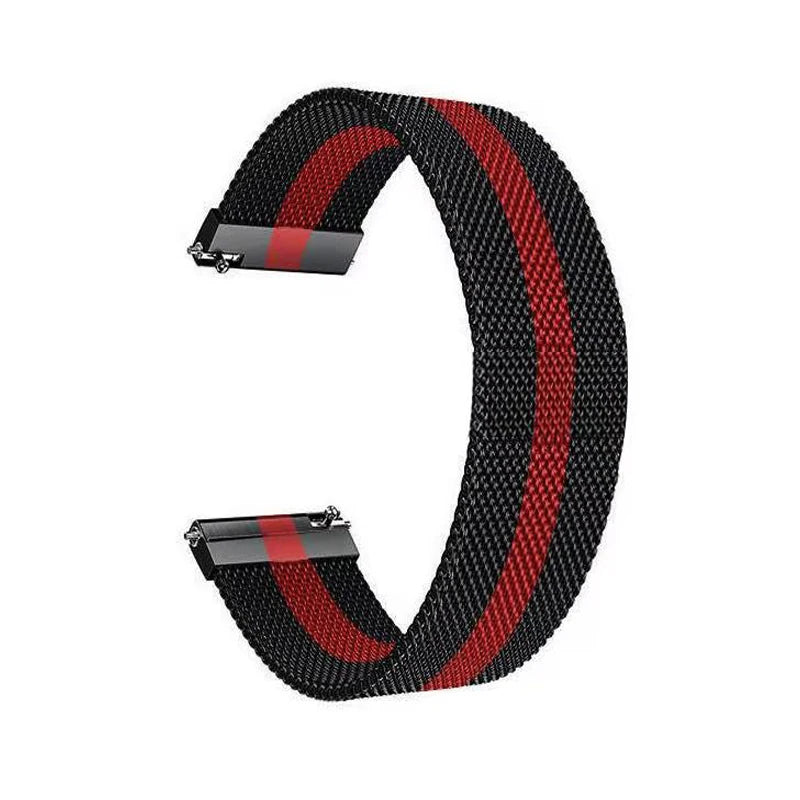 Magnetic Clasp Watchband For Garmin Vivomove Sport Venu 2 Plus Stainless Steel Strap For Vivo WATCH 2 Xiaomi S1 TicWatch GTK GTA