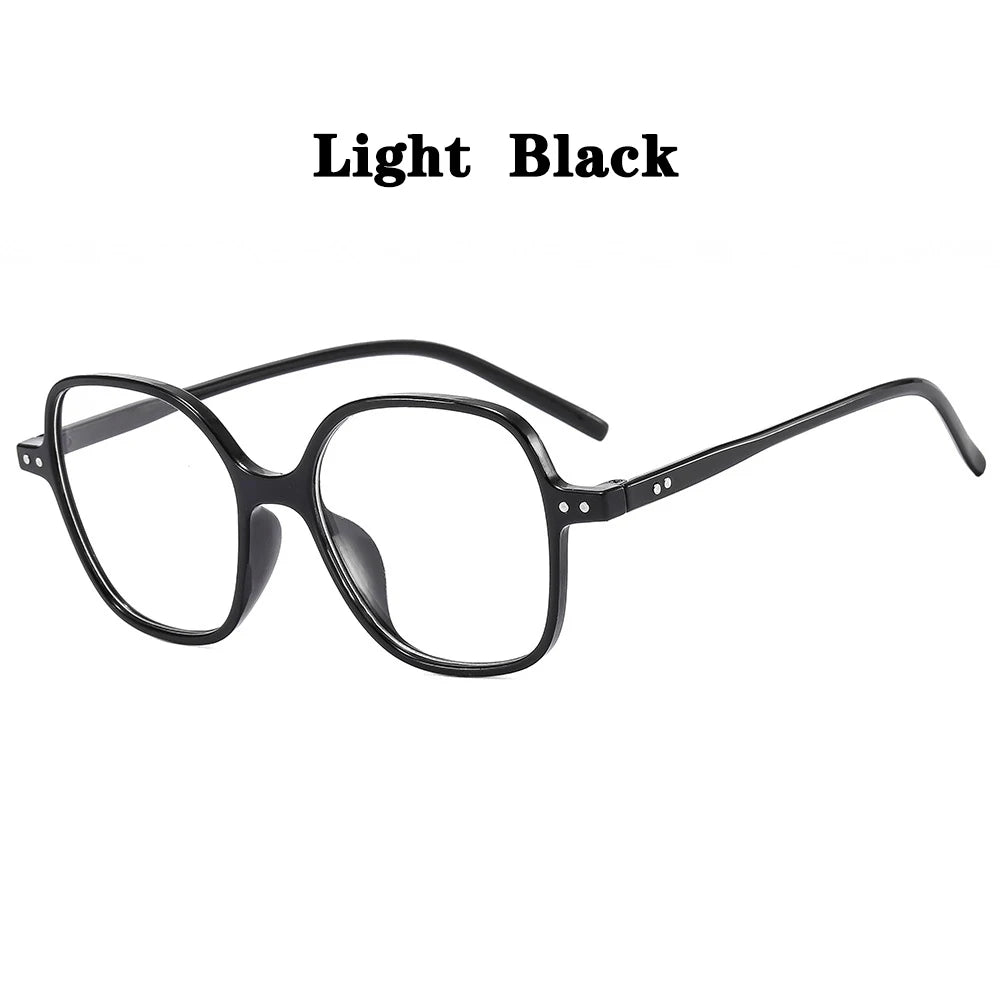 2023 Fashion unisex Round Plain glasses for men women pc frame glasses for party eyeglasses eyewear Optical glasses