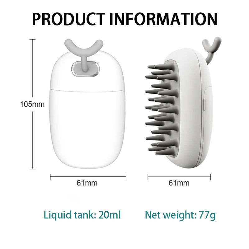 20/45ml Hair Scalp Applicator Heads Massage Comb For Anti-Hair Loss Hair Regrowth Liquid Serum Oil Brush Heads Relax Massager