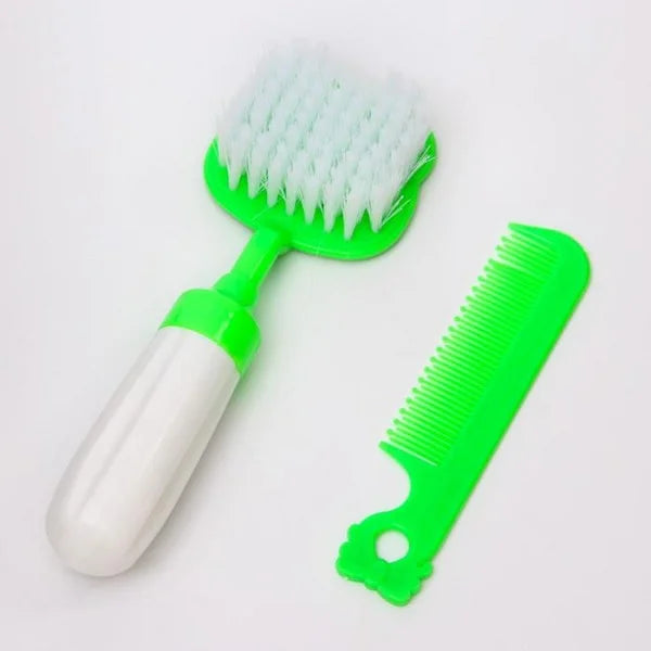 Panda Plastic Comb with Brush