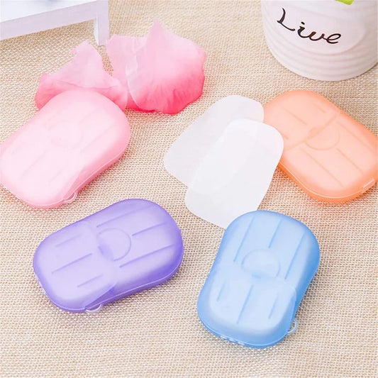 Portable Travel Soap Sheet Paper (Pack of 5 Pcs)