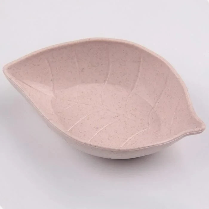 Leaf Shape Chutney Plate (Pack Of 4)