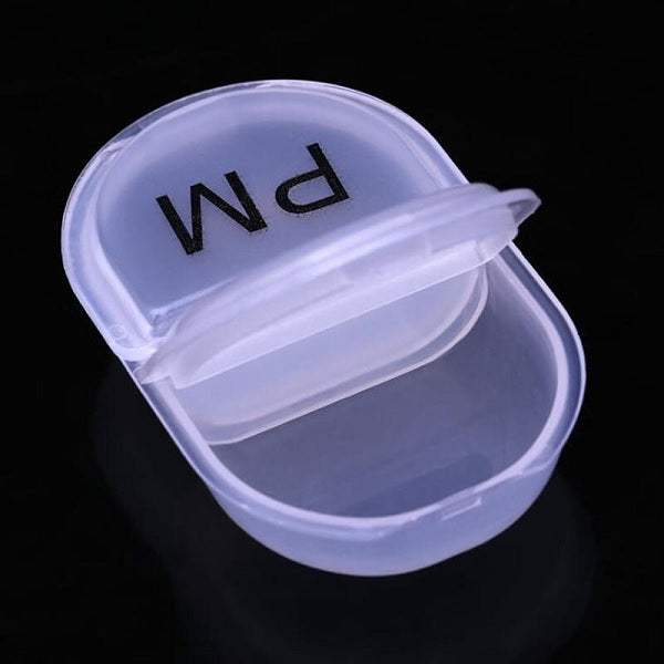 2 Grid AM-PM Pill Storage Box [Buy 1 Get 1 Free]